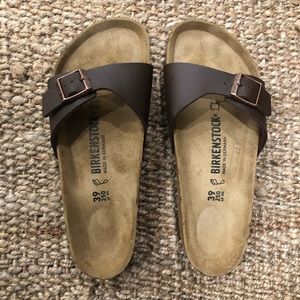 Faux leather Madrid Birkenstocks